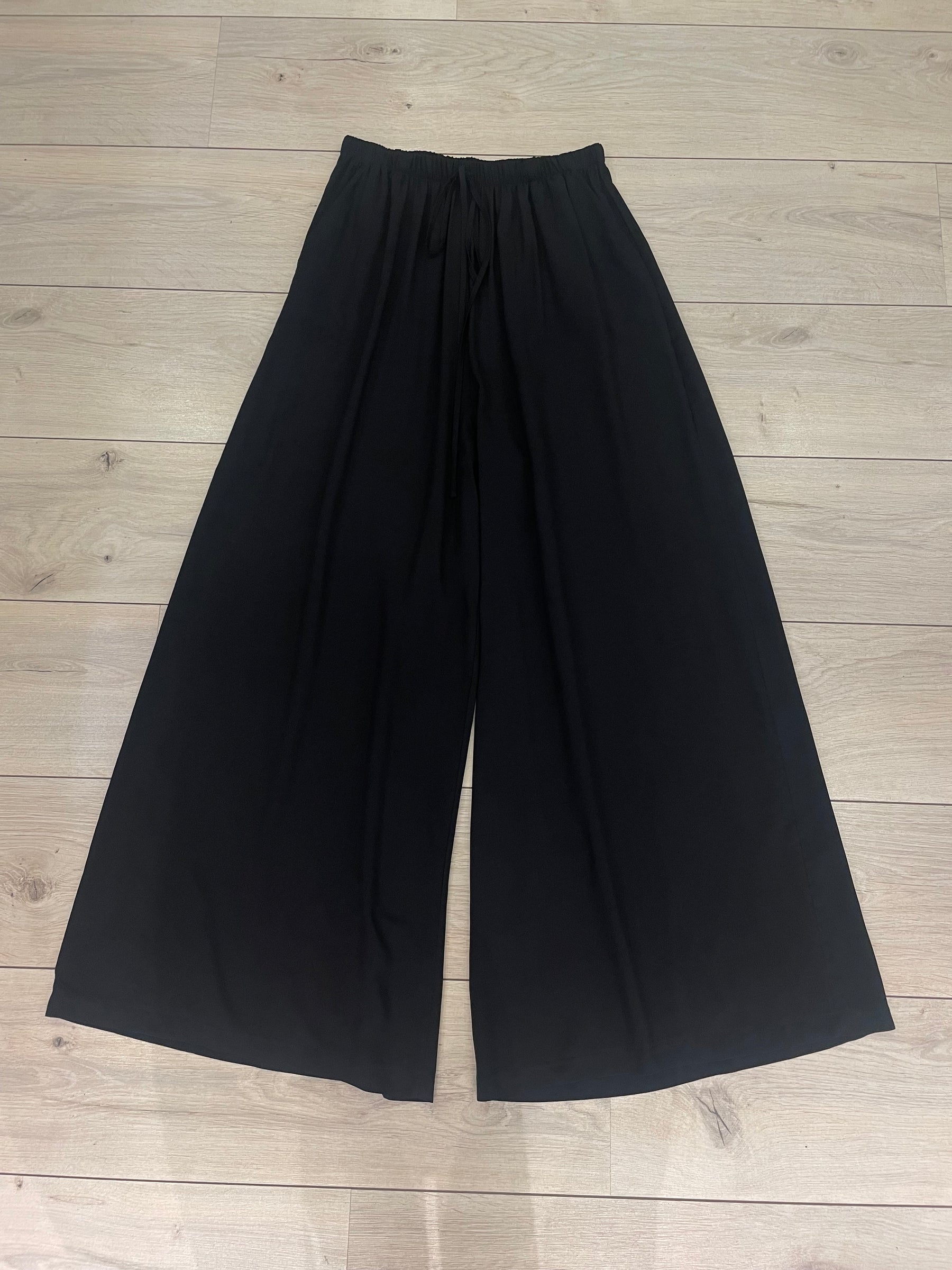 Pantalone largo coulisse