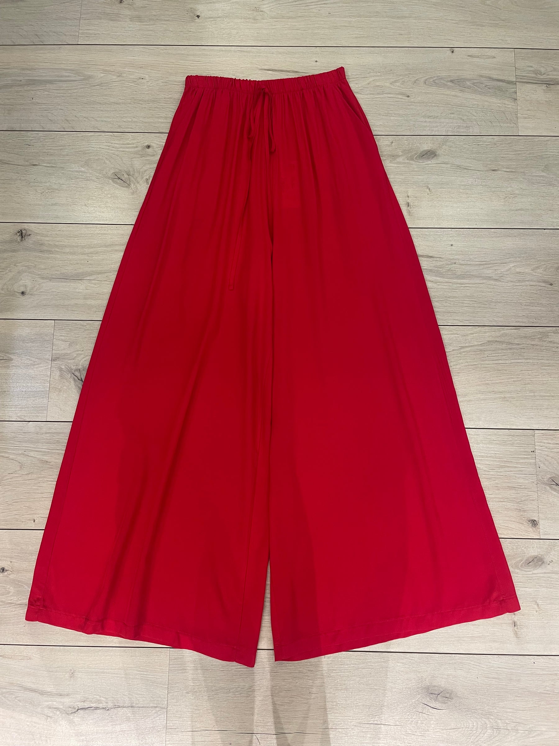 Pantalone largo coulisse