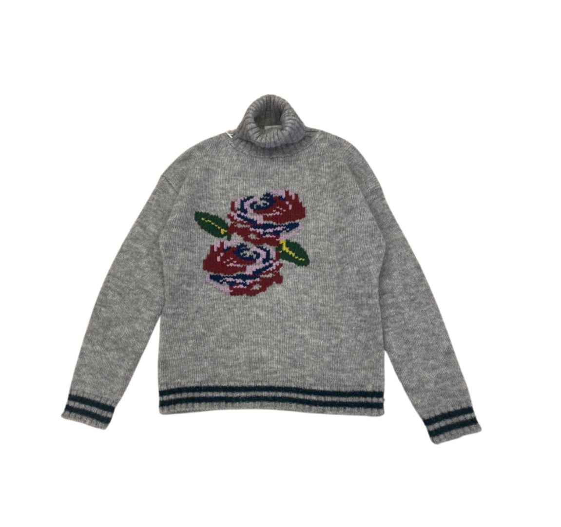Dolcevita ricamo fiore