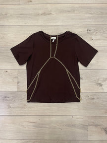 T-shirt con Body Chain