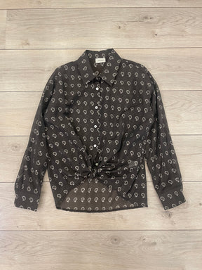 Camicia fantasia cashmere