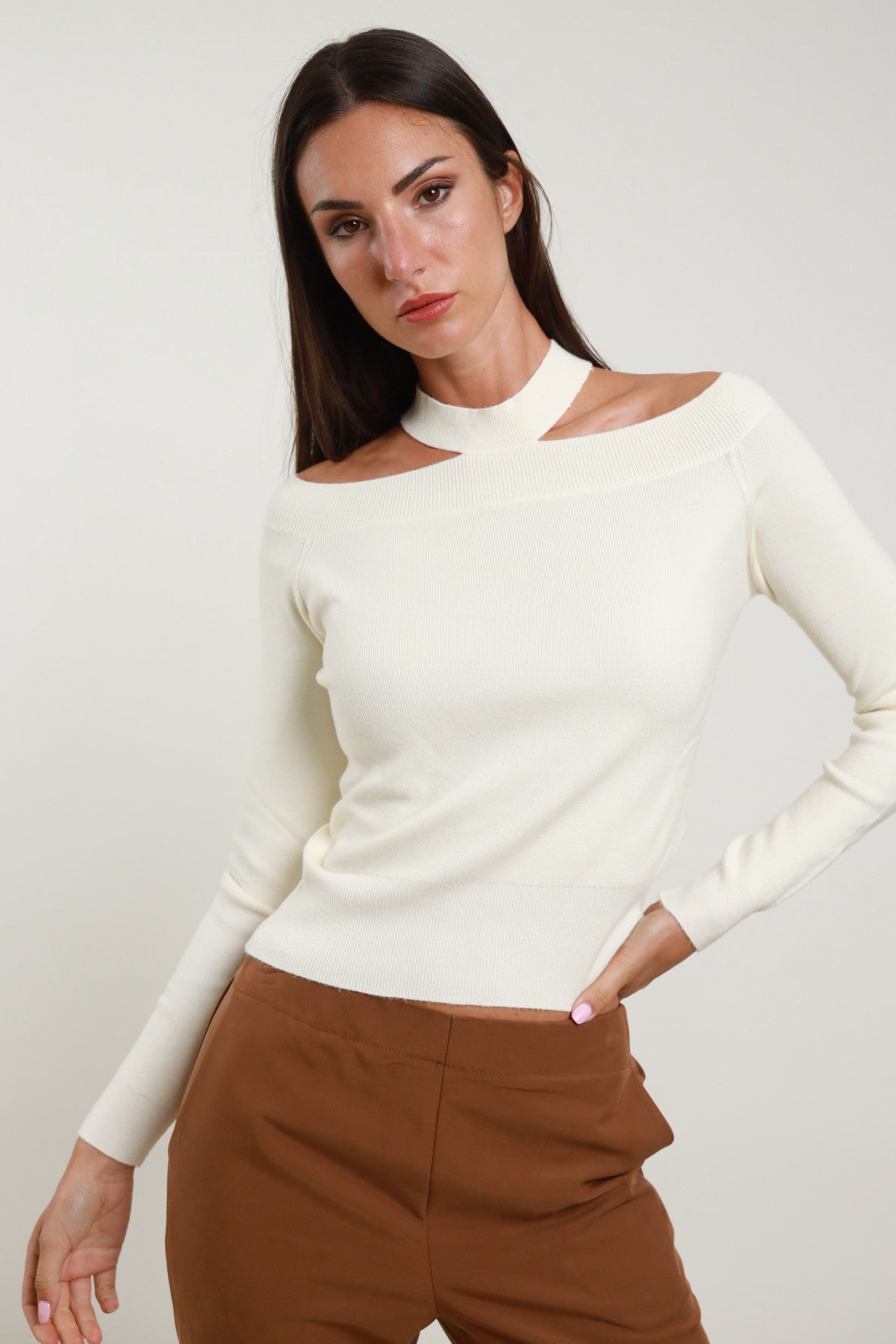 Maglia Slim Cut-Out