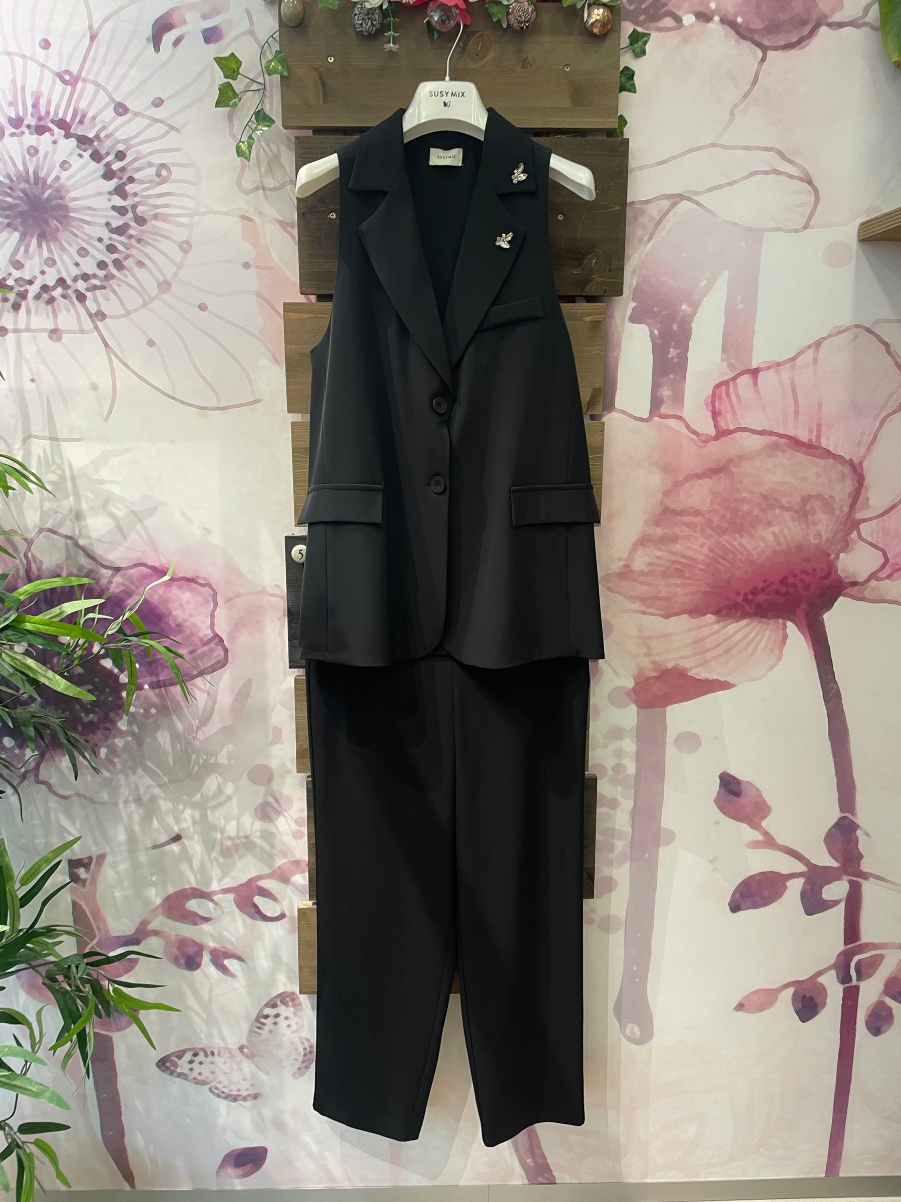 Completo Pantaloni e Gilet Lungo