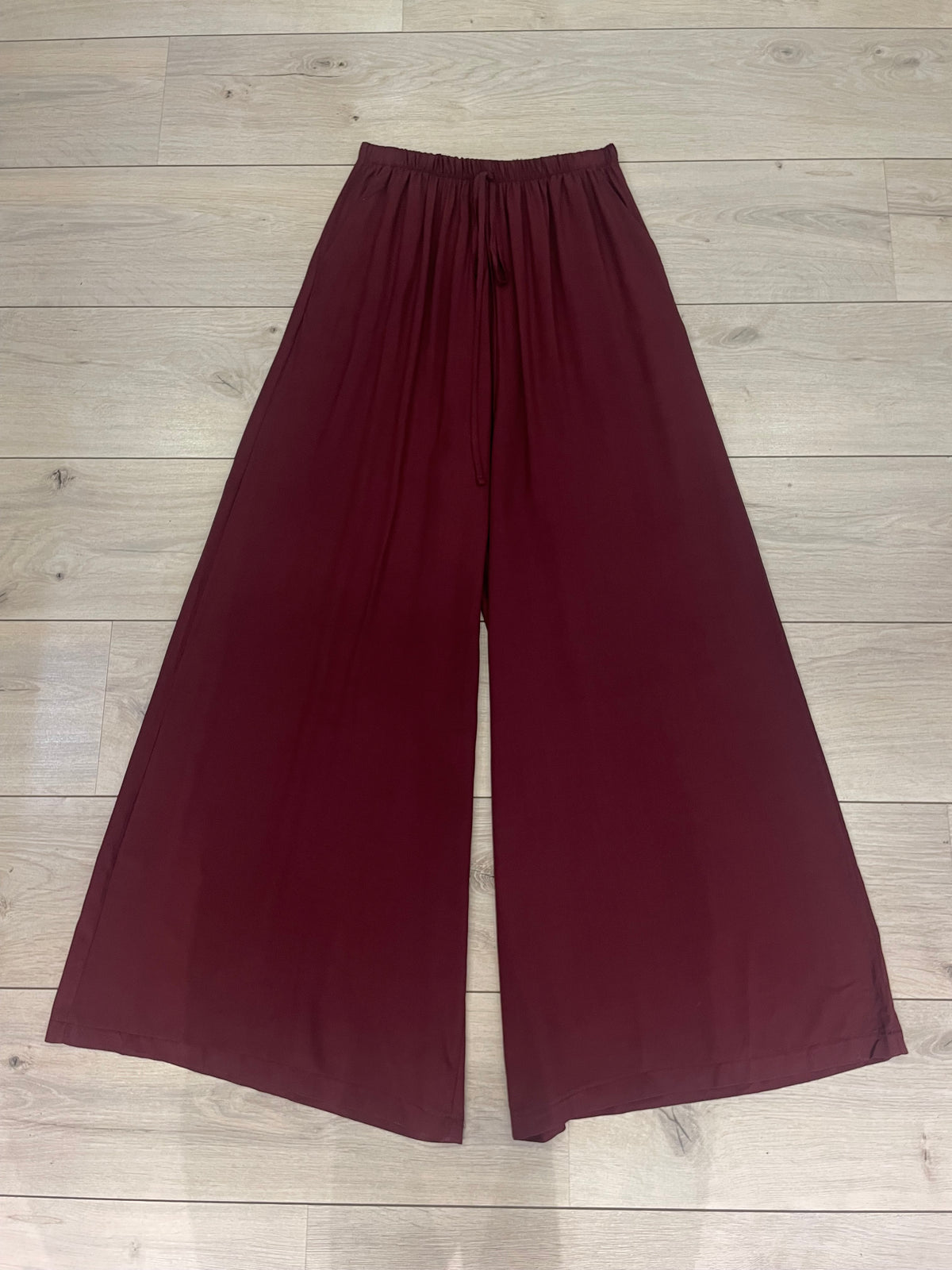 Pantalone largo coulisse