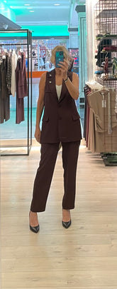 Completo Pantaloni e Gilet Lungo