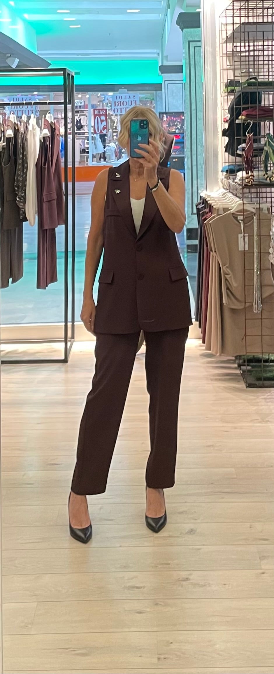 Completo Pantaloni e Gilet Lungo