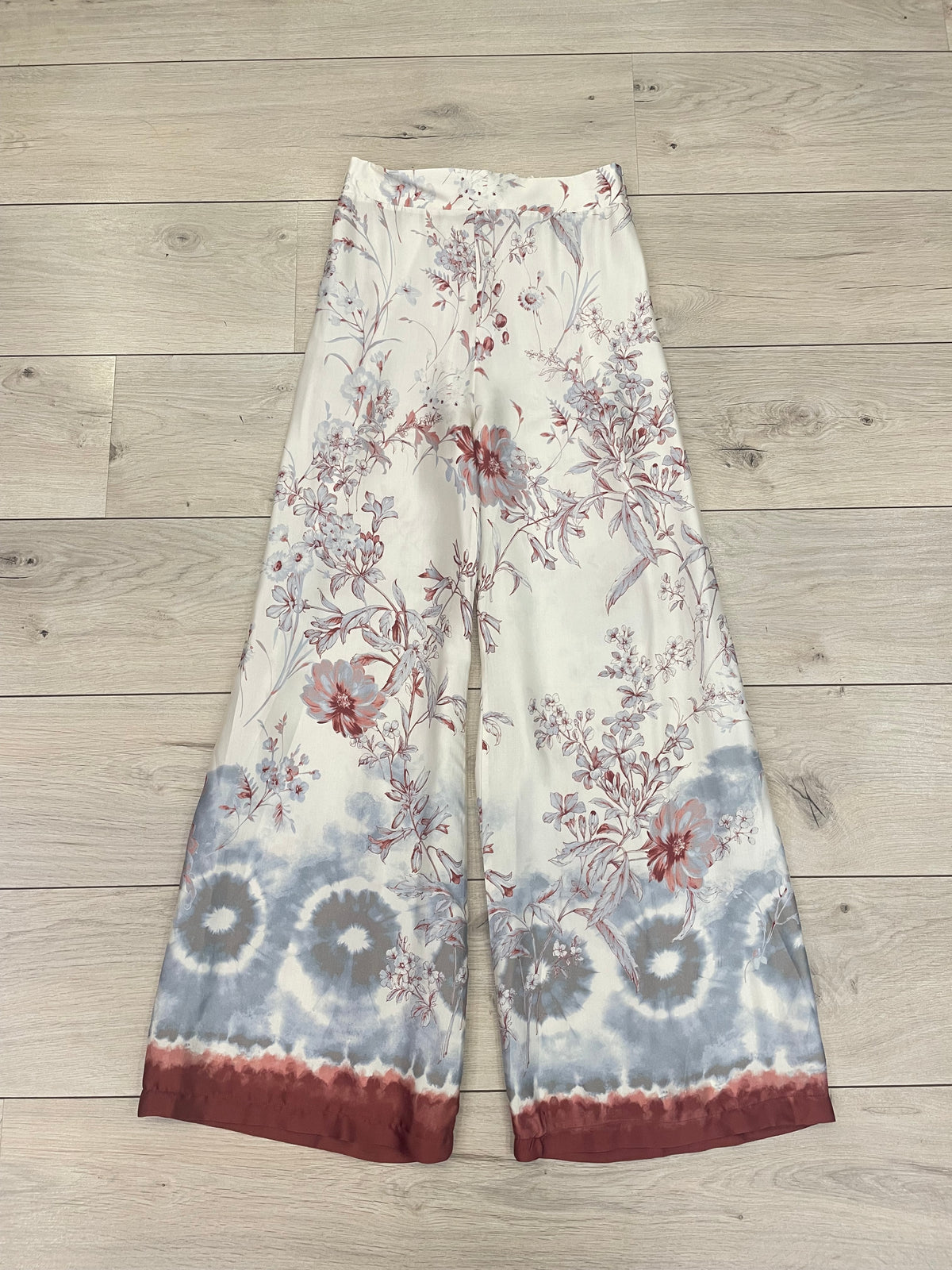 Pantalone palazzo fantasia