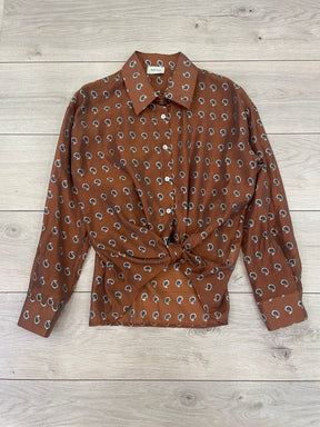 Camicia fantasia cashmere