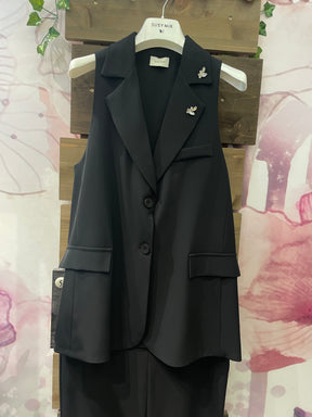 Completo Pantaloni e Gilet Lungo