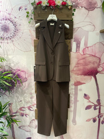 Completo Pantaloni e Gilet Lungo