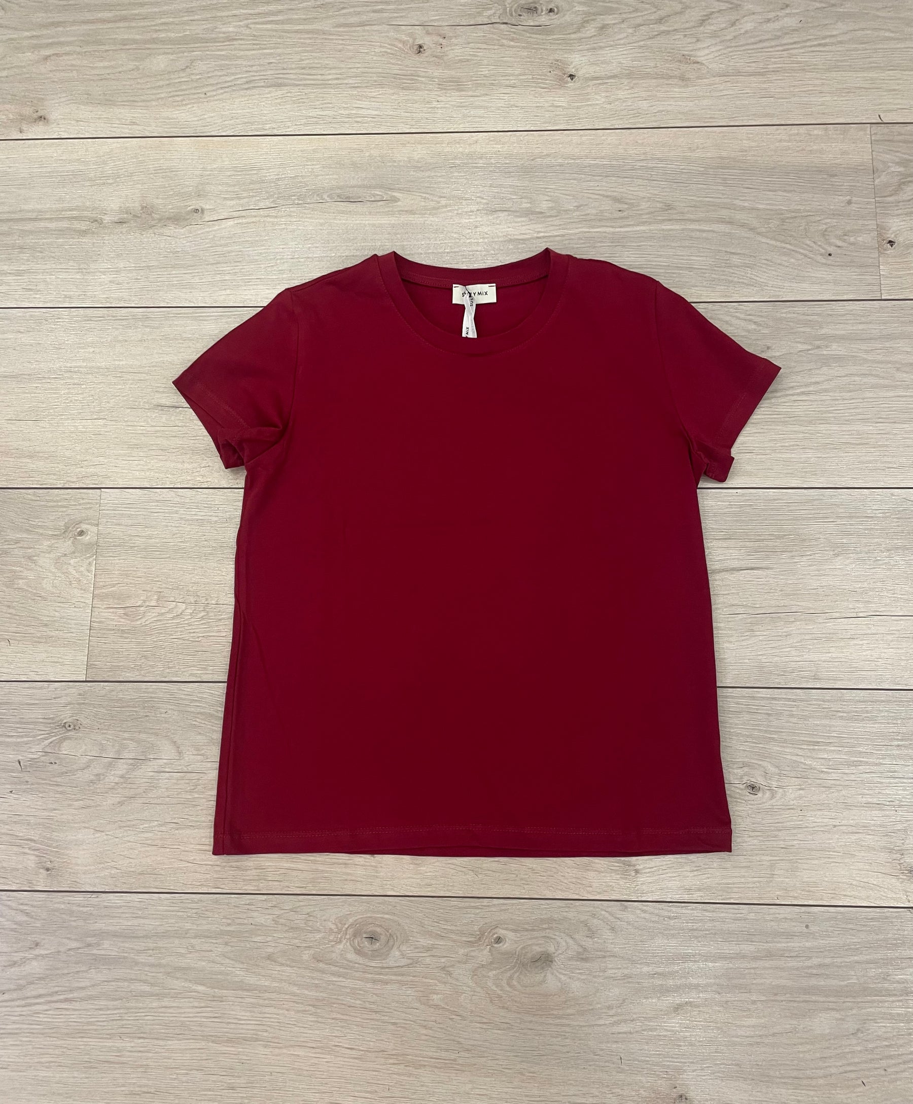 T-shirt girocollo cotone